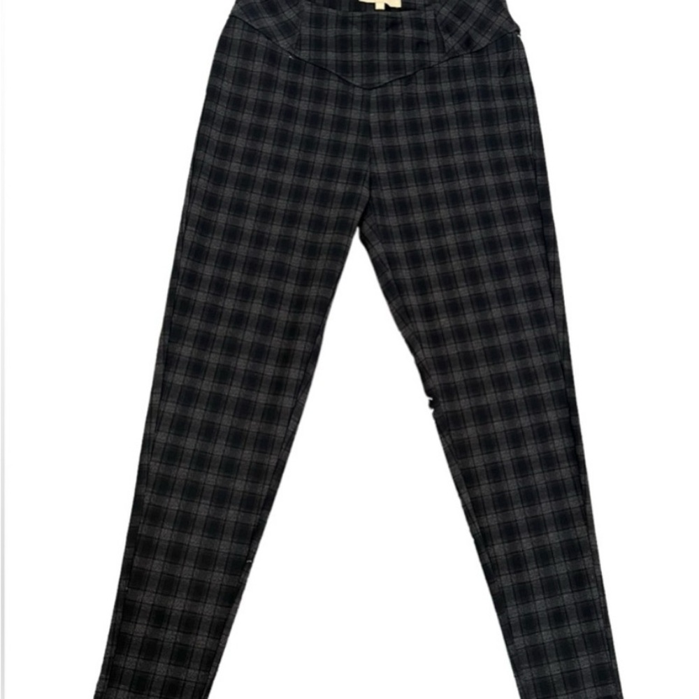 Hope & Harlow Plaid Leggings Pants - Medium